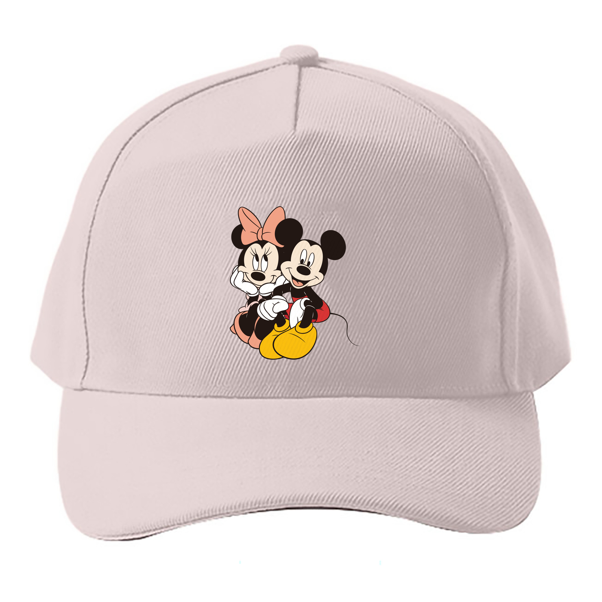 （画像用） ミッキーマウス Mickey Mouse ベースボールキャップ 綿100％ 男女兼用 帽子 スポーツ